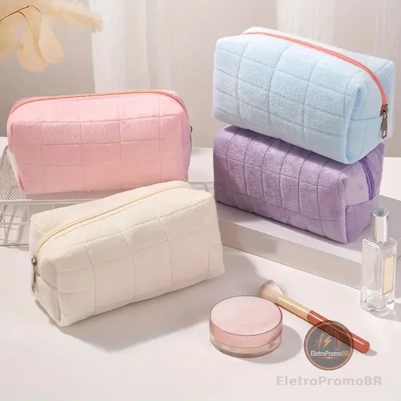 Bolsa De Cosméticos Armazenamento De Grande Capacidade Estojo De Lápis Macaron Color Storage Higiene Pessoal yy20028