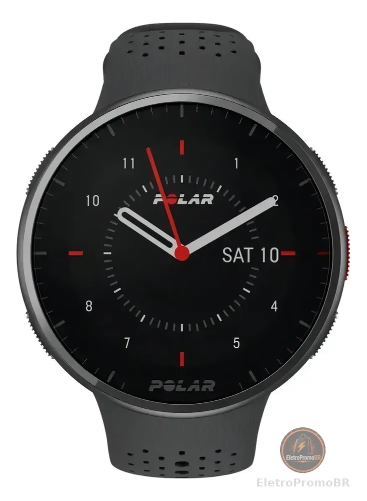 Smartwatch Polar Pacer Pro com GPS para Corrida e Barômetro Integrado