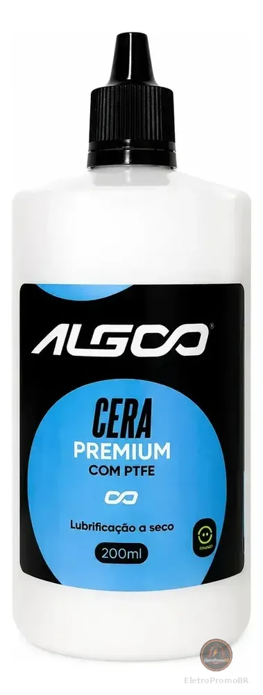 Óleo Lubrificante Cera Corrente Algoo 200ml C/ Ptfe Mtb Bike Promo