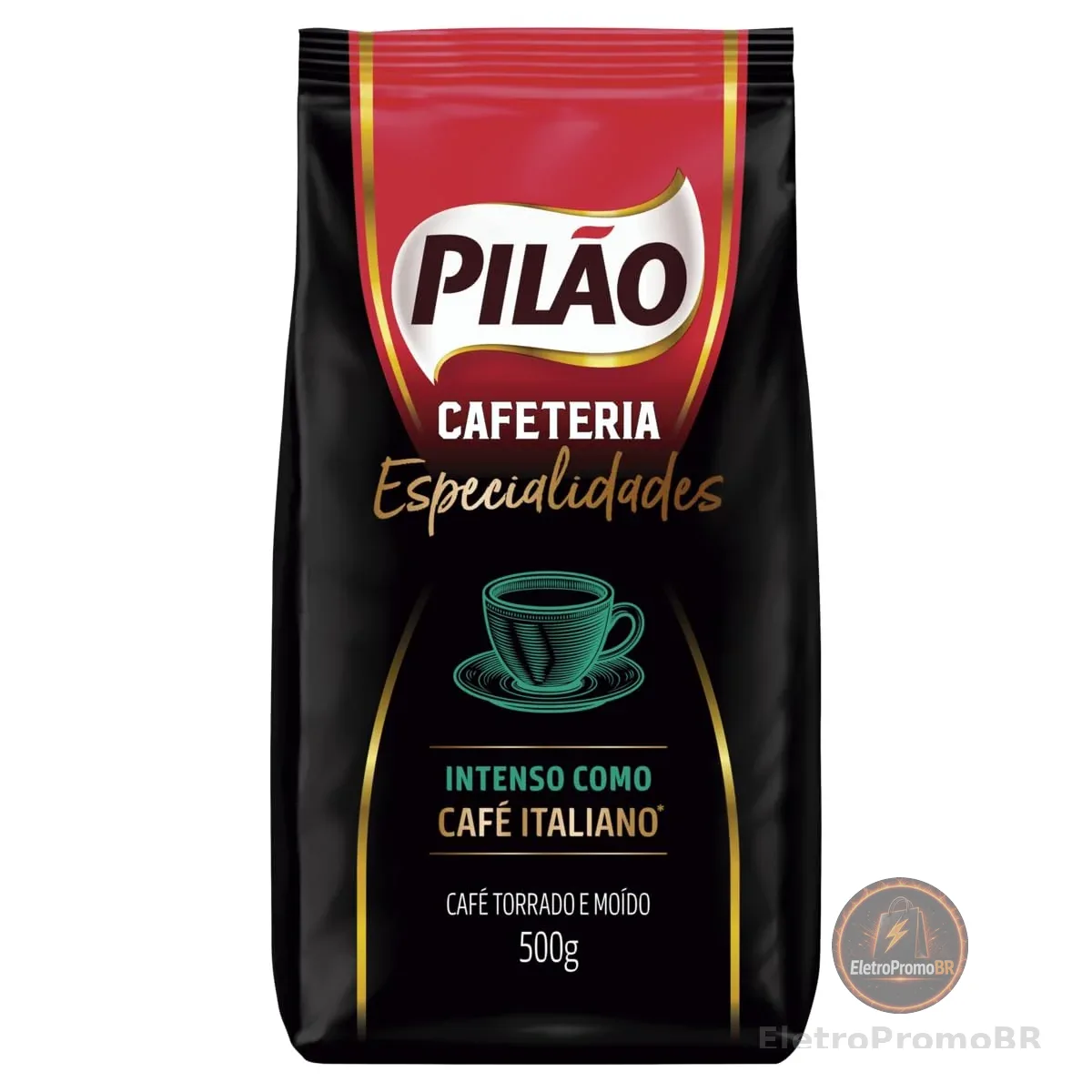 CAFE PILAO CAFETERIA ESPECIALIDADES ITALIANO POUCH 500G