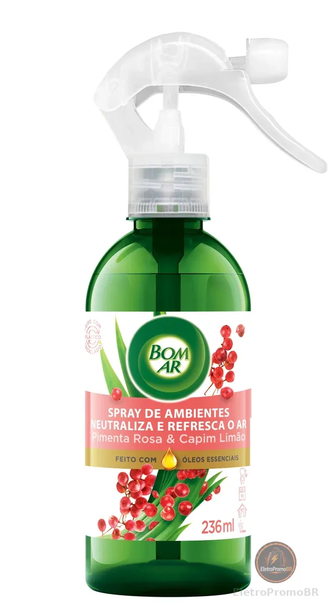 Bom Ar spray de Ambientes Pimenta 236ML