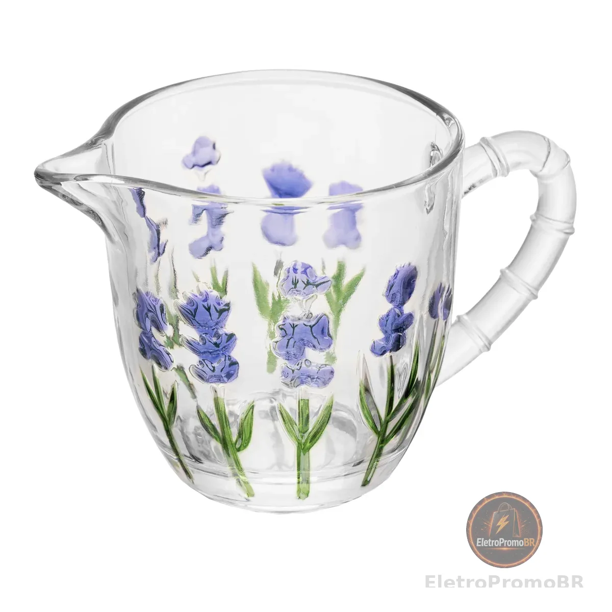 LYOR - Leiteira Lavanda Hand Painting 240ml Cristal