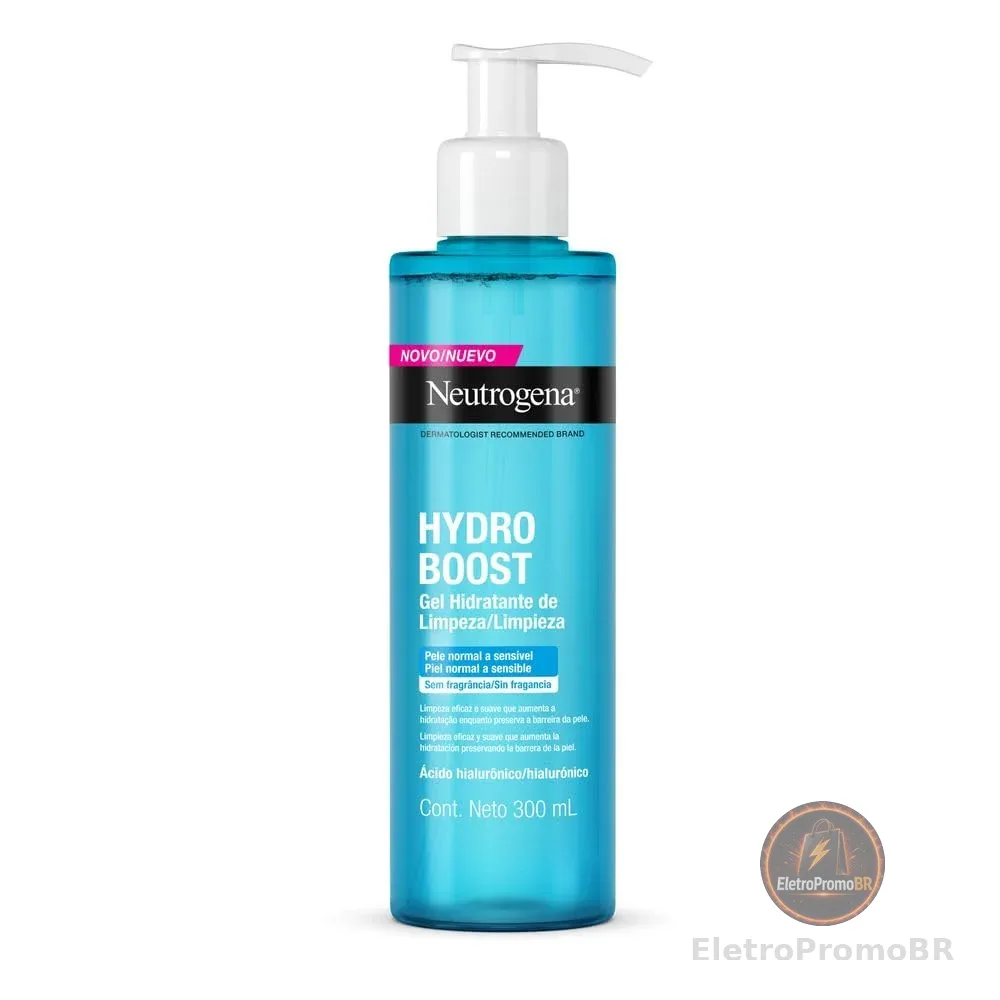 Neutrogena Gel Hidratante de Limpeza Hydro Boost, 300ml