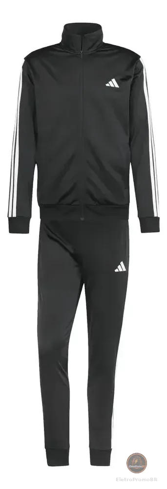 Conjunto Esporte adidas Masculino Agasalho Dayready Preto