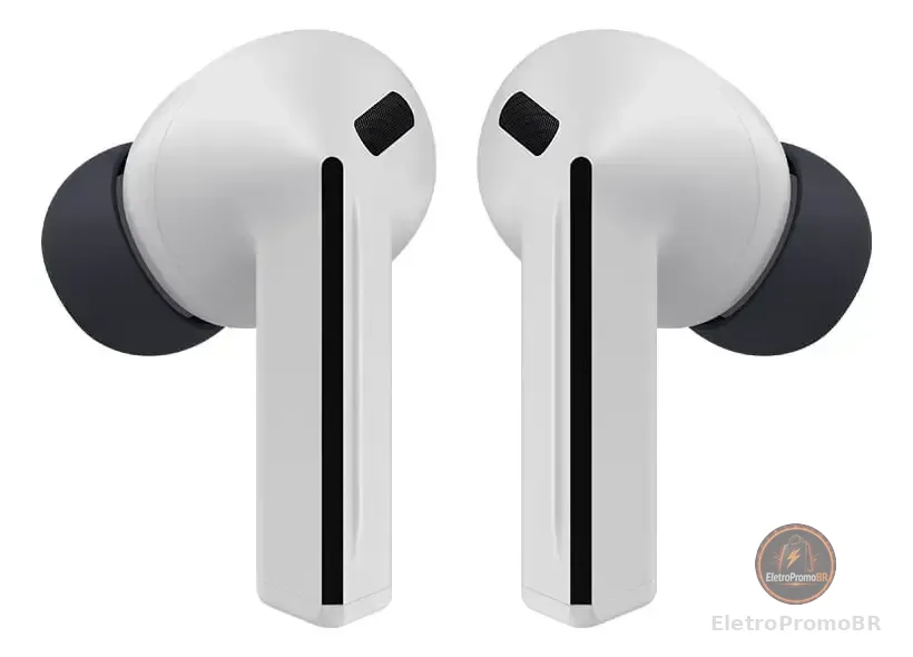Samsung Galaxy Buds3 Fe, Fone De Ouvido Sem Fio, Cancelamento Ativo De Ruído, Galaxy Ai Cinza