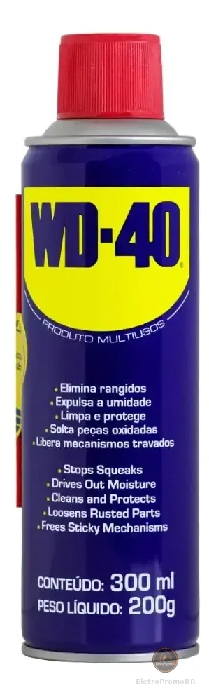 Wd40 Spray Multiusos Desengripa Lubrifica 300ml Azul