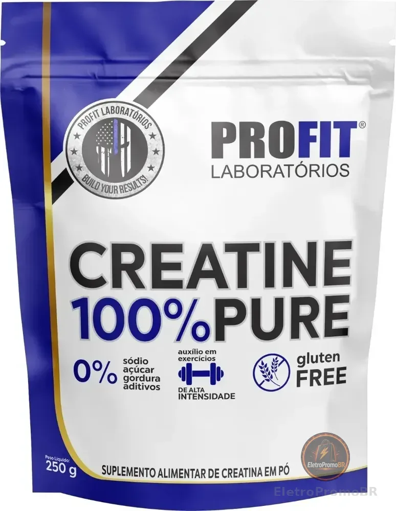 Suplemento en pó ProFit Laboratórios Suplementos Creatina sabor natural x 250g