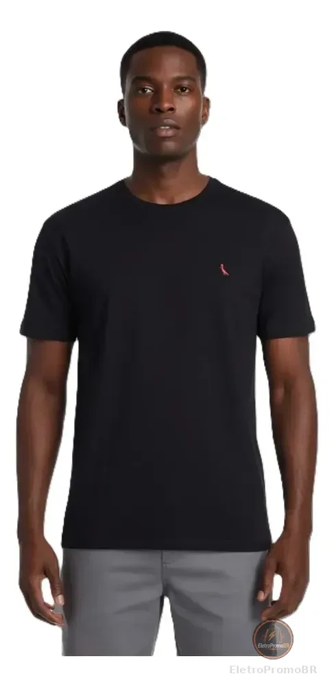 Camiseta Simples Red Bird Reserva Preto P