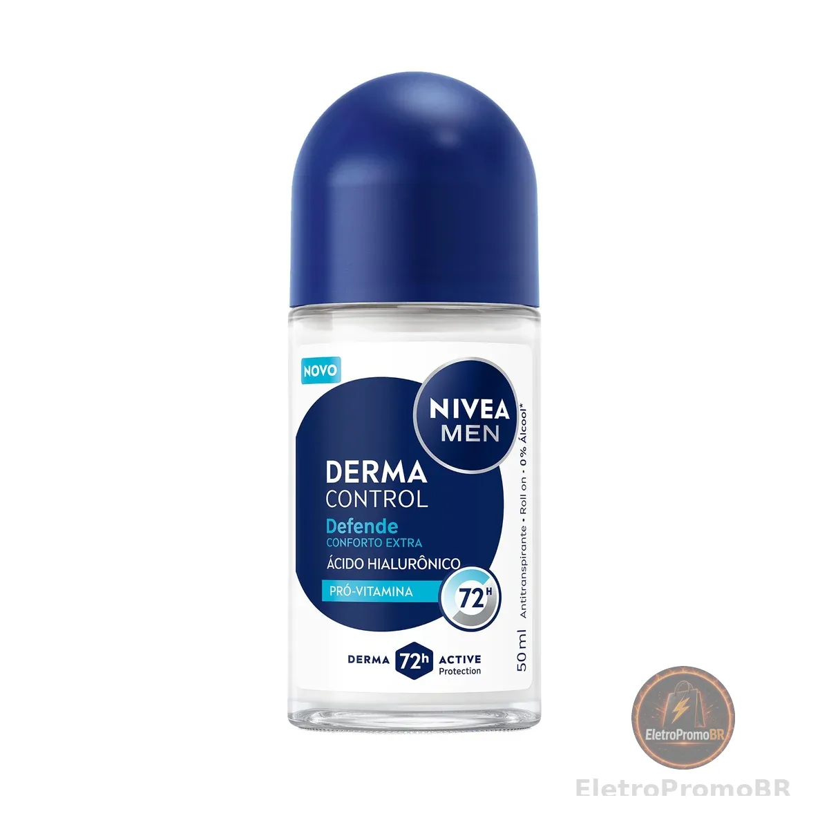 NIVEA MEN Desodorante Roll-on Derma Control Defende 50ml