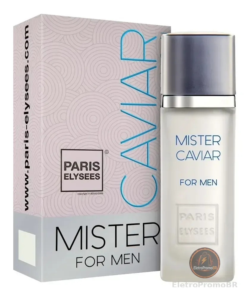 Perfume Mister Caviar Paris Elysees Masculino Intense 100ml