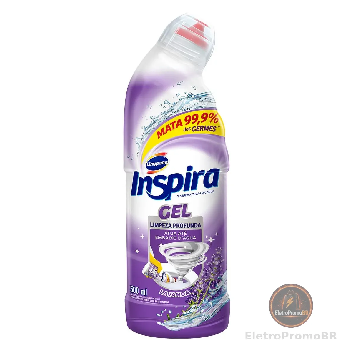 Limppano Desinfetante Sanitario Inspira Lavanda 500Ml