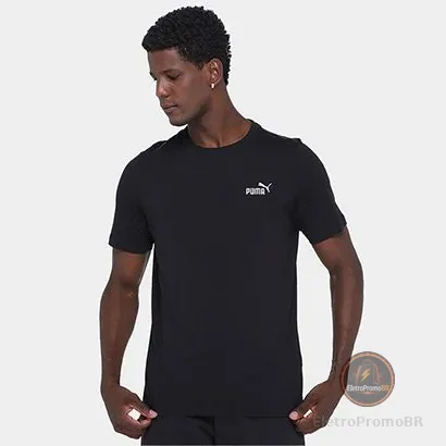 Camiseta Puma Small n. 1 Logo Masculina