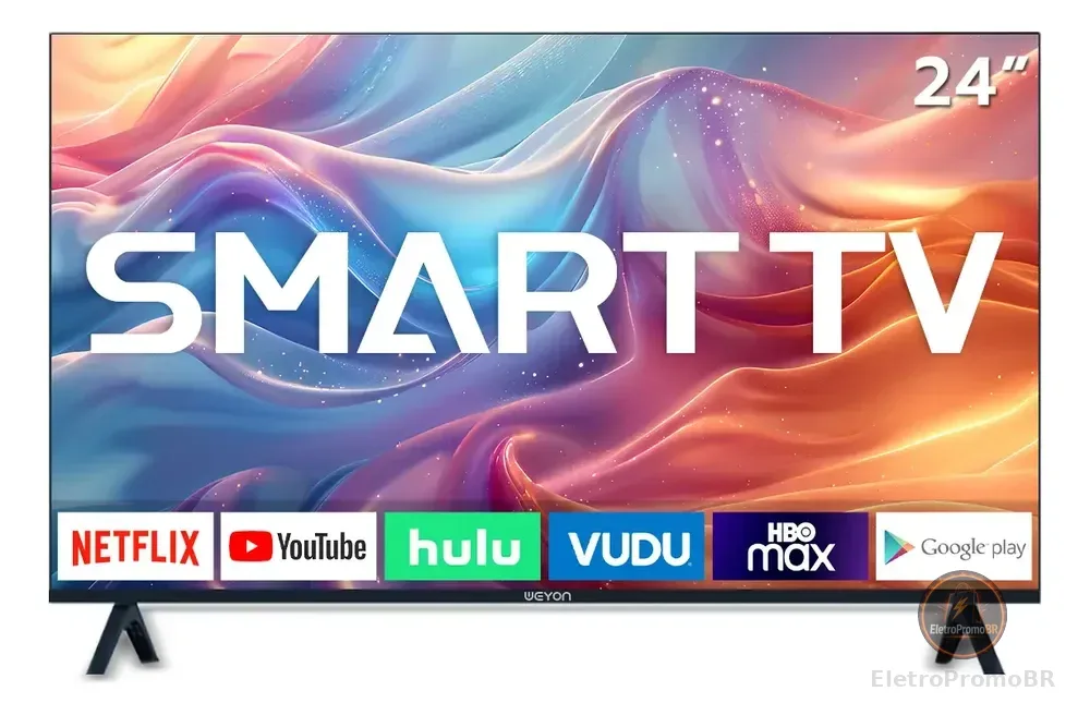 Smart Tv 24 Led Hd Weyon Android Tv Hdmi Usb Wifi 100/240v
