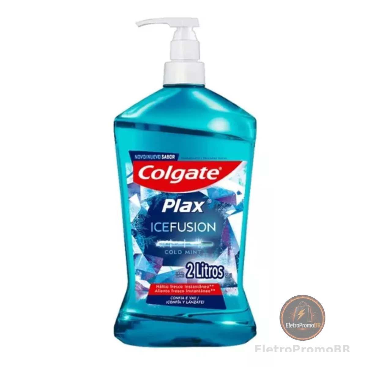 Colgate Plax Ice Fusion Cold Mint Enxaguante Bucal, 2L