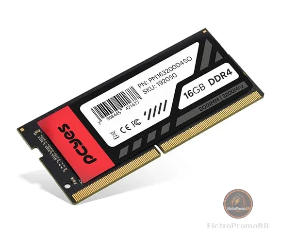 MEMÓRIA PCYES SODIMM 16GB DDR4 3200MHZ - PM163200D4SO – PCYES