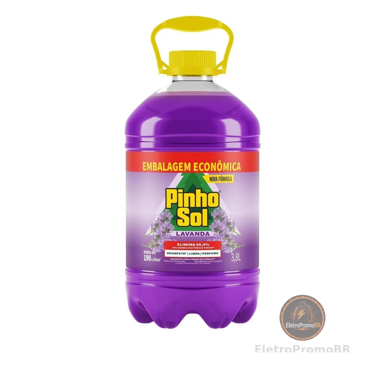 Pinho Sol Lavanda Perfumado Desinfetante, 3,8L