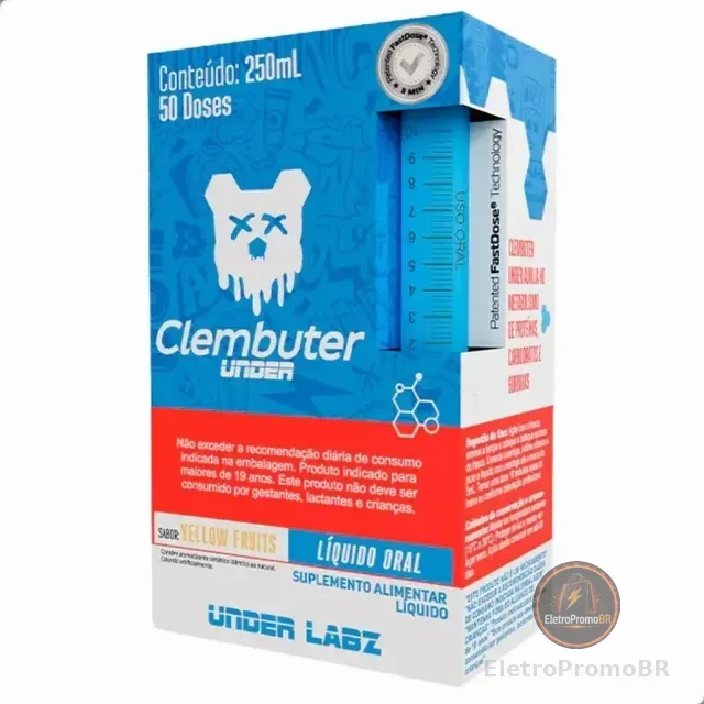 Clembuter Under Termogênico Liquido 250ml  Under Labz