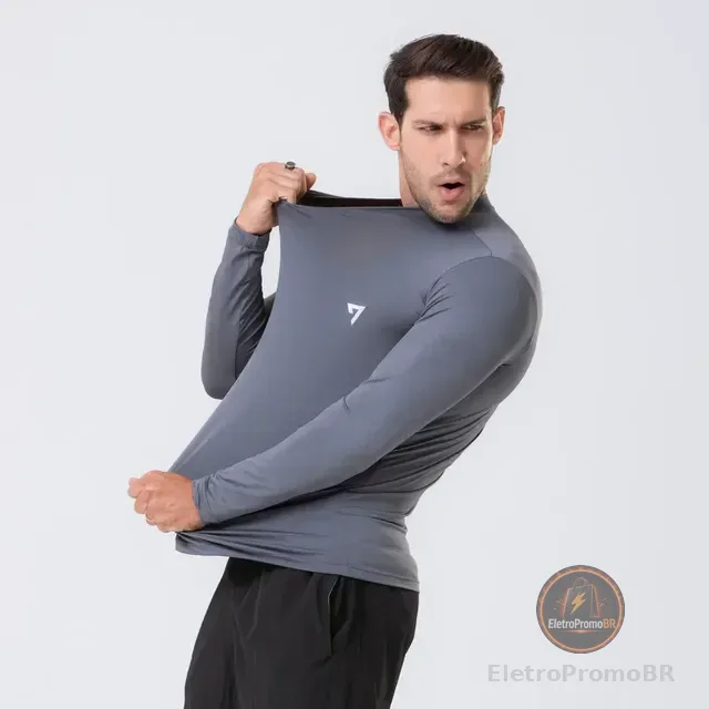 Camiseta Termica Proteção Solar  Segunda Pele Unissex