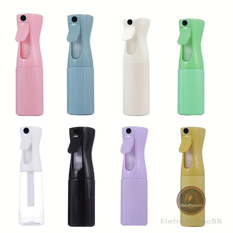 Borrifador Garrafa De Água De Spray Contínuo , 200ml/ De Cabelo Vazia Névoa Fina Pulverizador De Planta Para Penteado