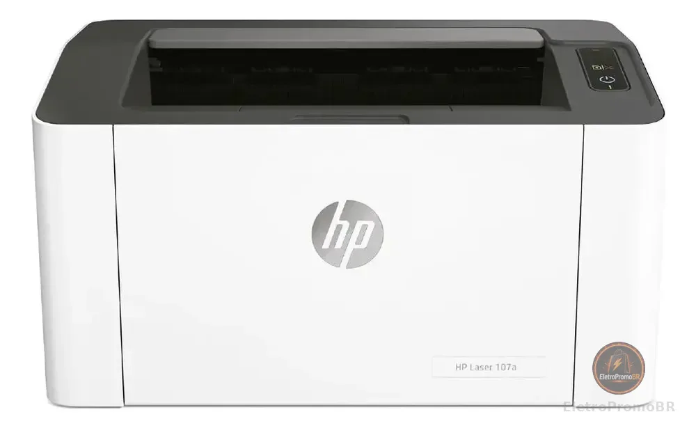 Impressora HP Laser 107a Monocromática Porta USB 2.0 de alta velocidade 110 a 127 VCA
