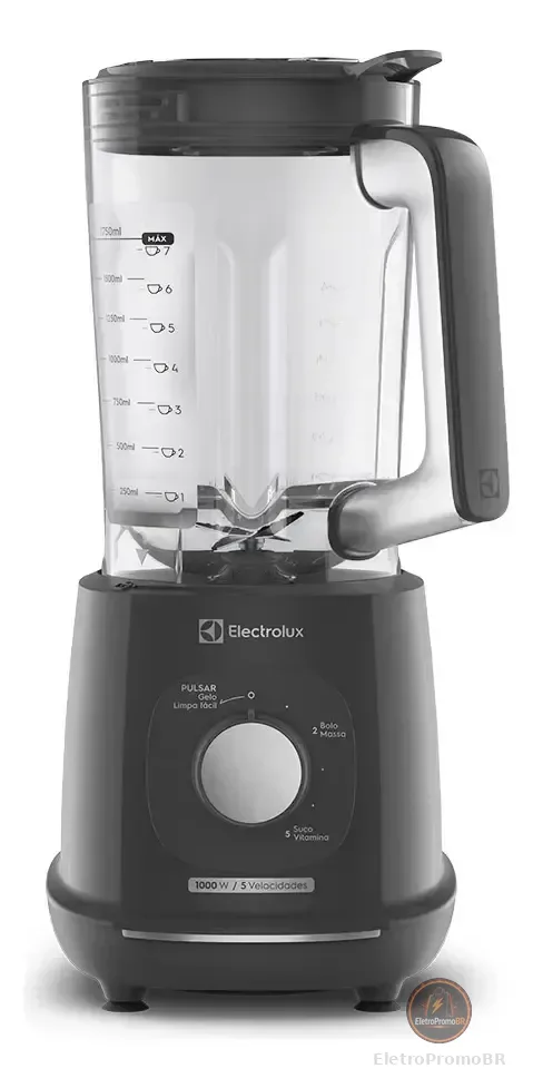 Liquidificador Electrolux 1000W 2.7L Cinza EBL1000