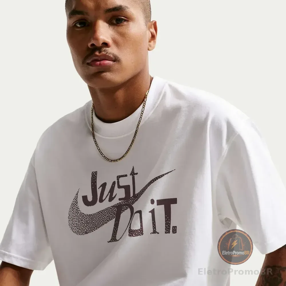 Camiseta Nike Sportswear Jdi Unissex Branco G