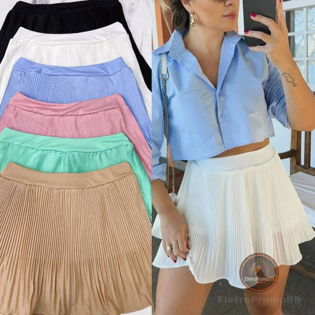 SHORT E SAIA MODA BLOGUEIRA NOVA TENDÊNCIA VERÃO 164