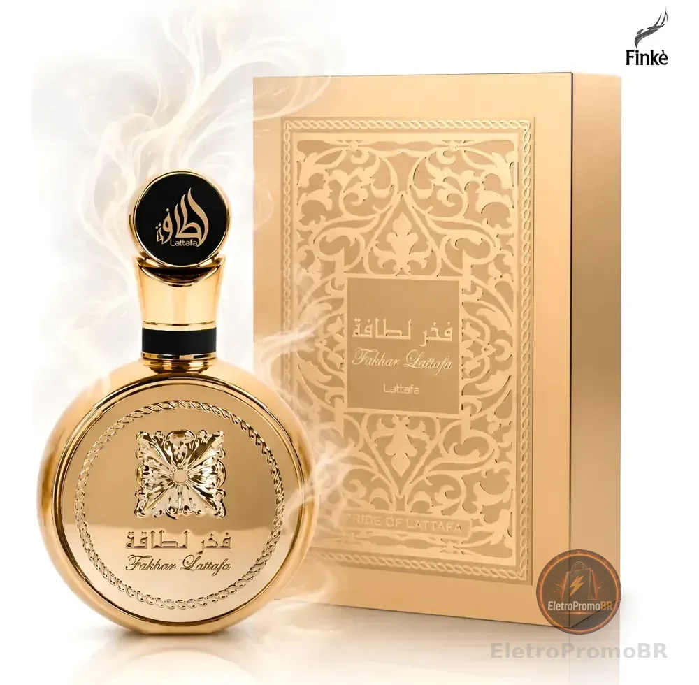 Perfume Árabe Lattafa Fakhar Gold Extrait Eau De Parfum 100m