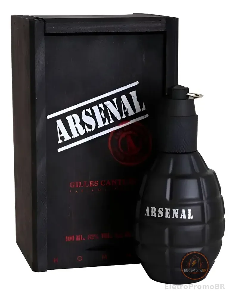 Gilles Cantuel Arsenal Black Eau De Parfum ( Edp ) 100ml | Original + Amostra