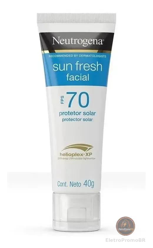 Protetor solar facial sun fresh fps 70 40g Neutrogena