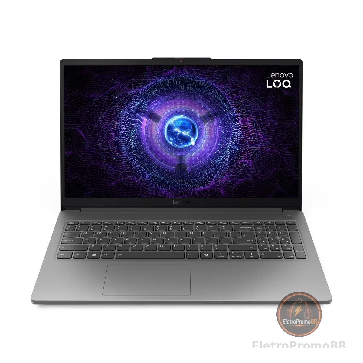 Notebook Lenovo Gamer LOQ Essential Intel Core i5-12450HX 16GB 1TB SSD RTX 4050 144Hz Windows 11 15.6" - 83ME0001BR