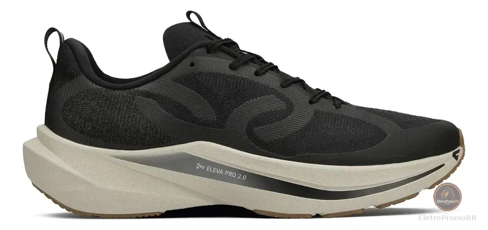 Tenis Olympikus Corre Vento 3 Feminino Preto E Chumbo Liso 40 Br