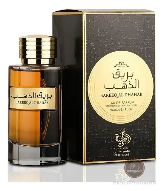 Bareeq Al Dhahab Al Wataniah Perfume Árabe 100ml Eau De Parfum
