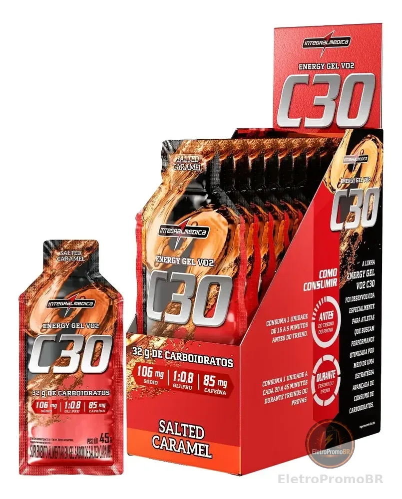 VO2 Energy Gel Salted Caramel Integralmédica