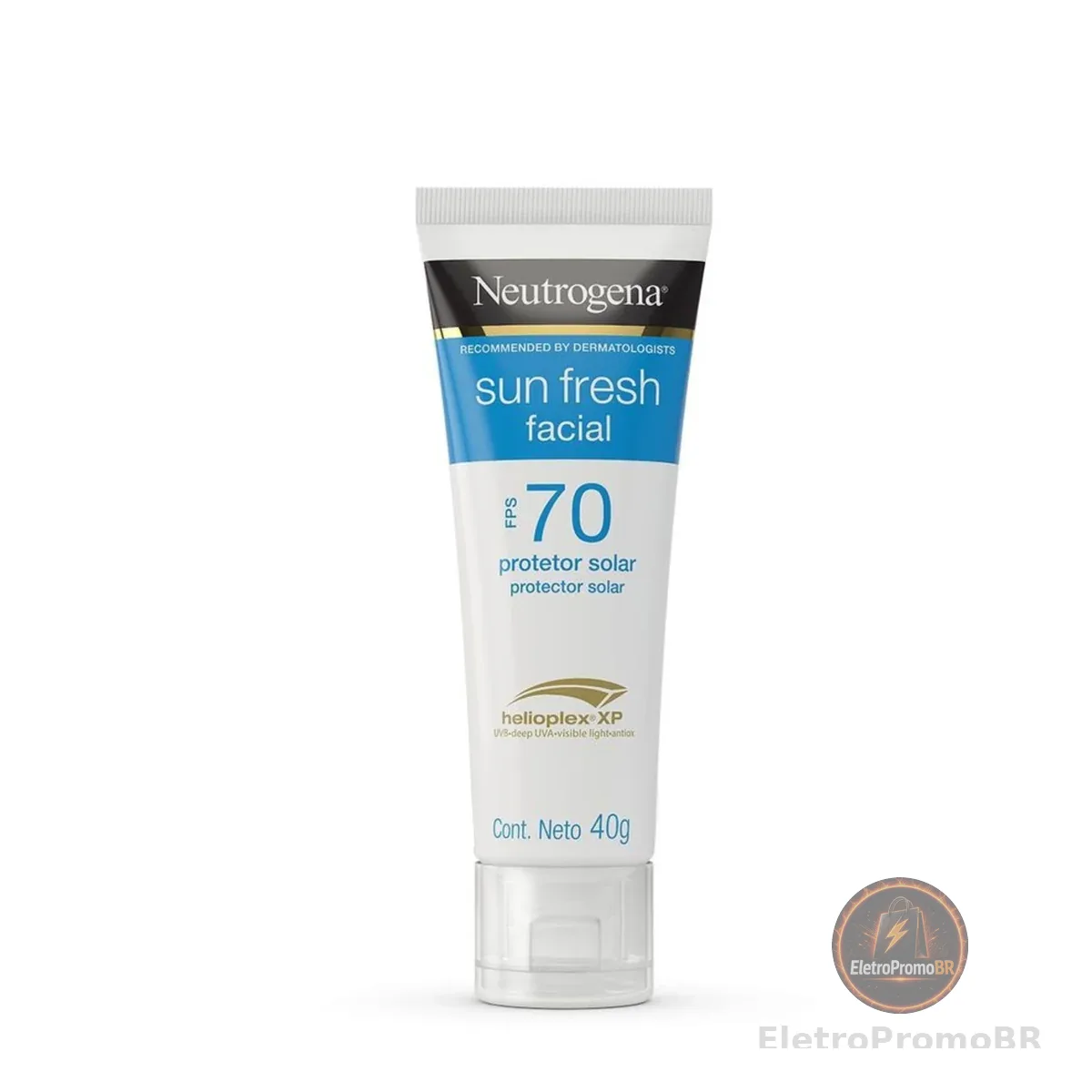Neutrogena Sun Fresh Protetor Solar Facial, FPS 70, 40g