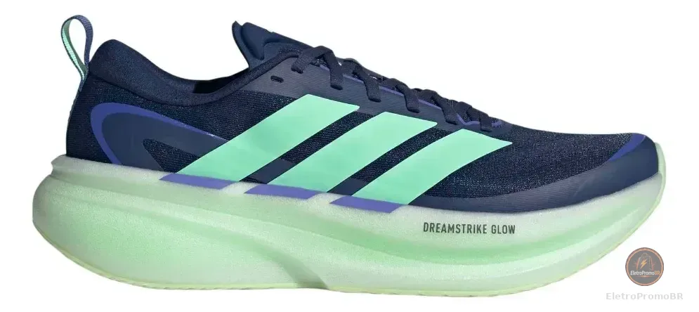 Tênis De Corrida Masculino Supernova Glide adidas Azul Liso 41 Br