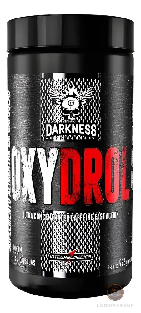 Oxydrol 120 Caps Ultra Concentrado 400mg - Darkness Sem Sabor