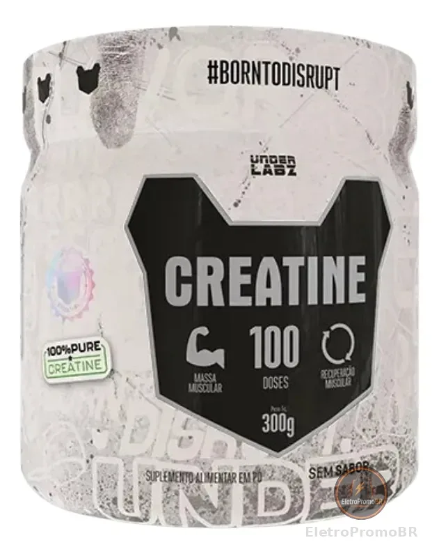 Creatina Borntodisrupt - Under Labz Sabor Natural