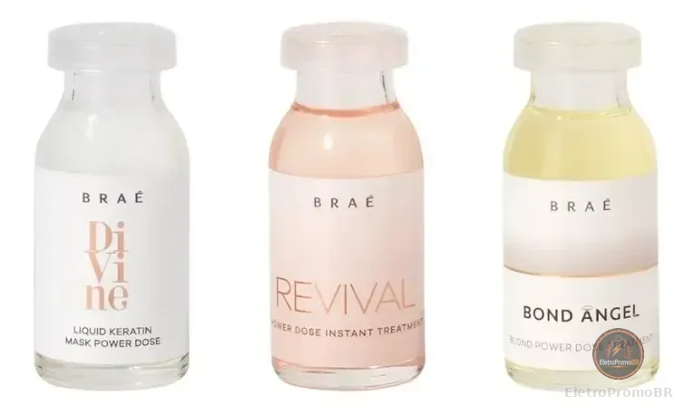 Cronograma Capilar Braé Repair Reparação 3x13ml
