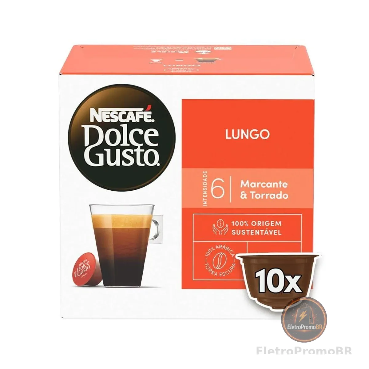 Dolce Gusto Nescafe Lungo 10 Capsulas 70G