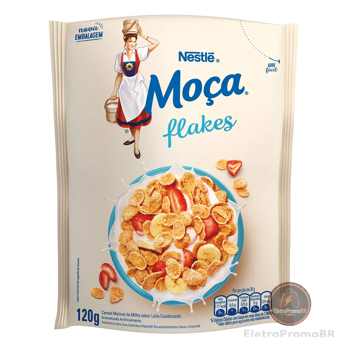 Moça Cereal Matinal Flakes 120G