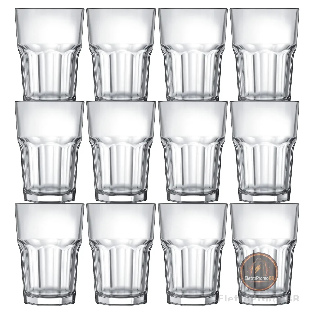 Copo Bristol Long Drink 410ml - Kit 12 Unidades