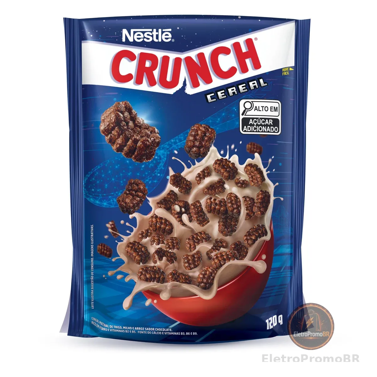 Crunch Cereal Matinal Crunch 120G Sabor
