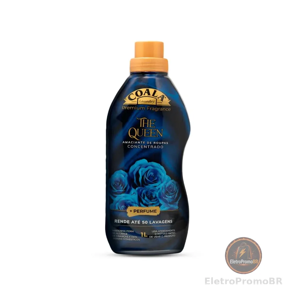 Coala Laundry Amaciante de Roupas Concentrado 1 Litro The Queen