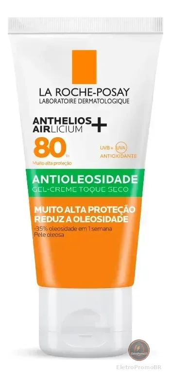 Protetor Solar Facial FPS 80 Antioleosidade Anthelios Airlicium La Roche-Posay 40g