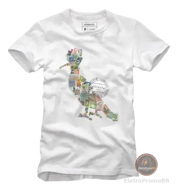 Camiseta Algodão Pica Pau Selo Reserva