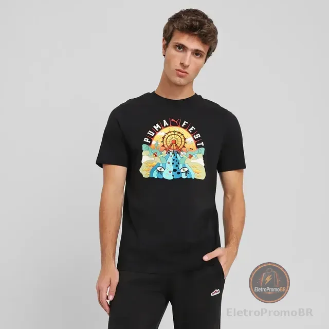 Camiseta Graphics Puma Festival Puma