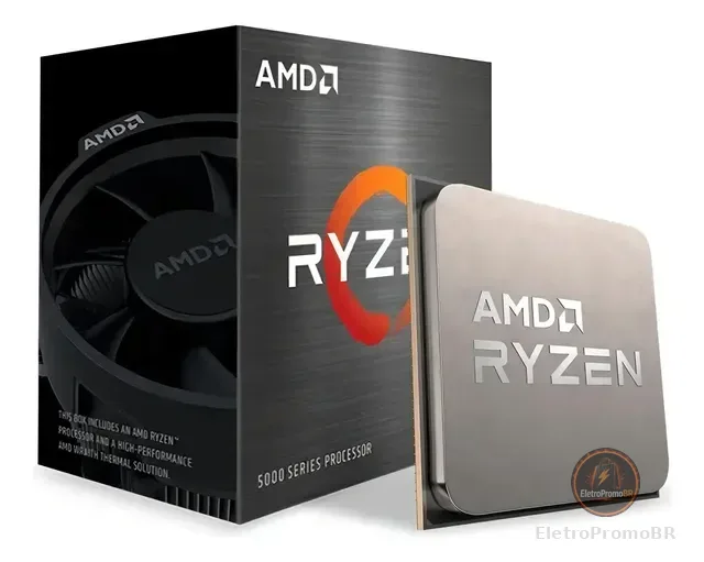 Processador Amd Ryzen 7 5700 4.6ghz 8c 16t Am4