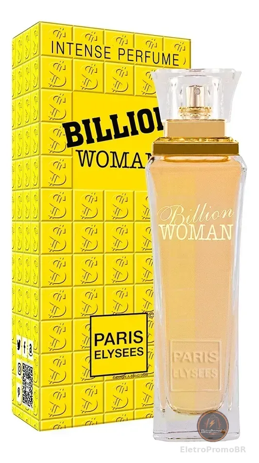 Perfume Billion Woman Paris Elysees Feminino Intense 100ml
