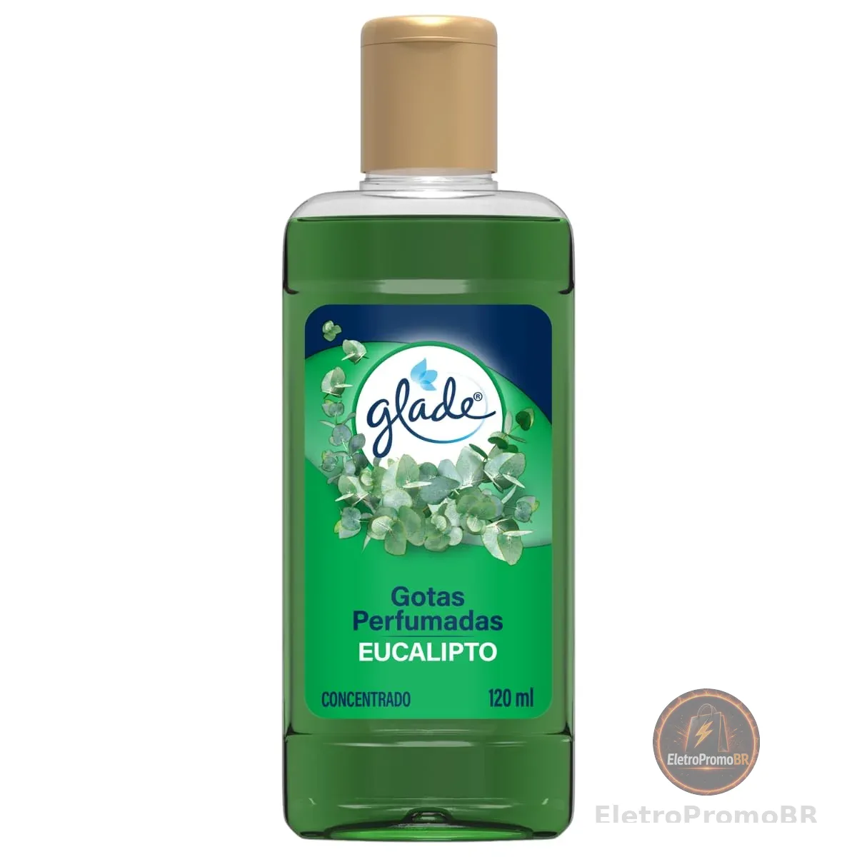 Glade Limpador Perfumado Concentrado Eucalipto, Gotas Perfumadas 120ml